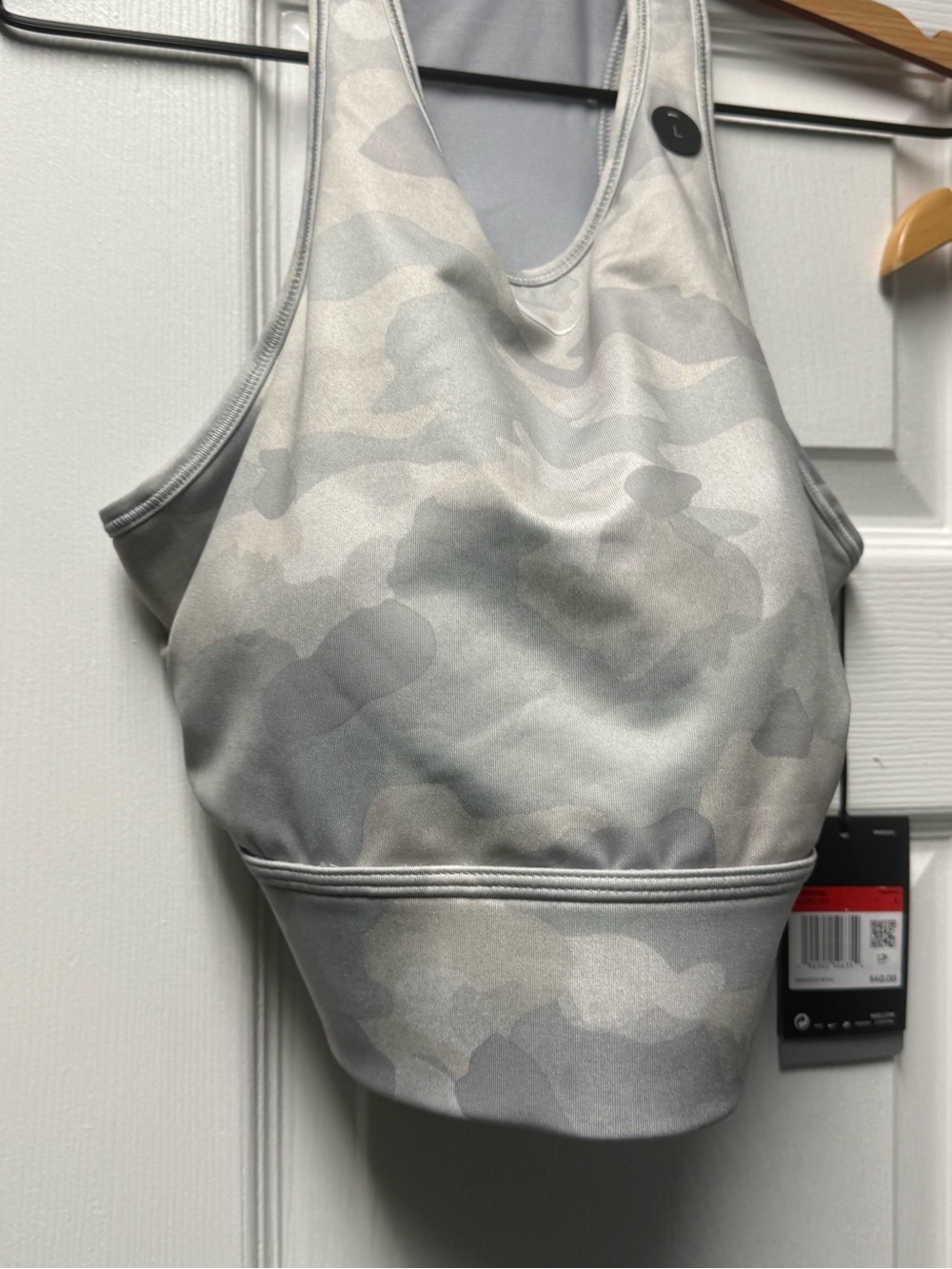 Nike Dri-FIT Light Gray Sport Tank and Leggings - Picture 8 of 12